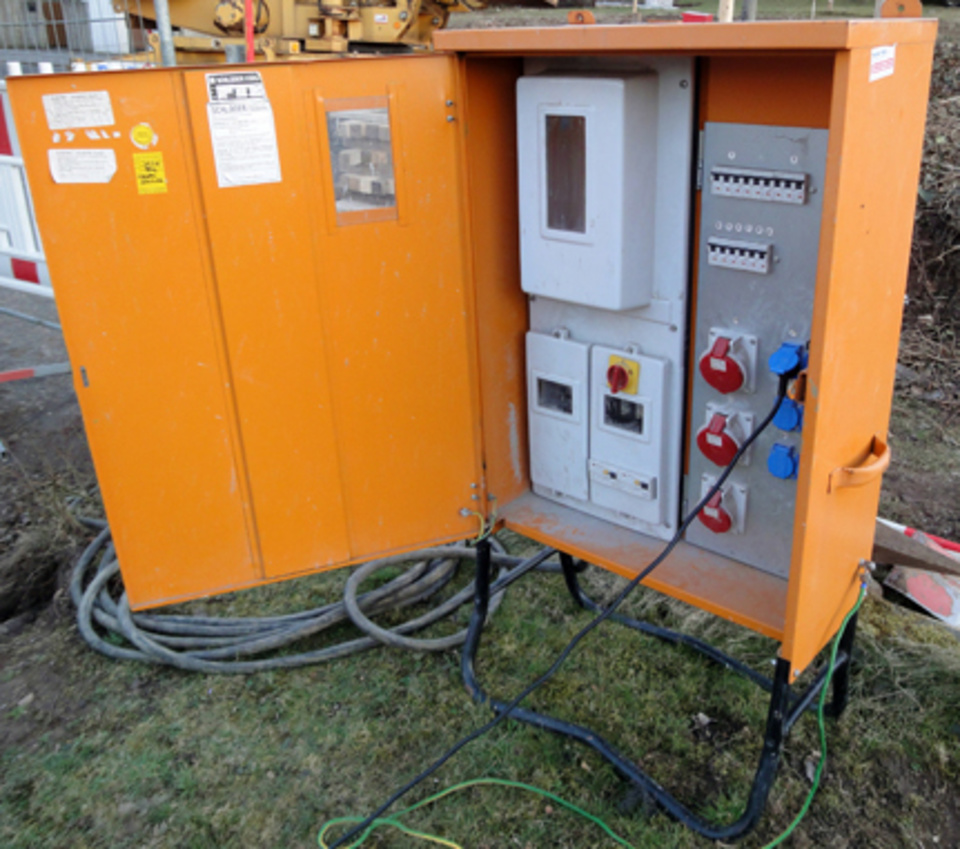 Baustromkasten bei Elektro-Dienst GmbH Zella-Mehlis in Zella-Mehlis